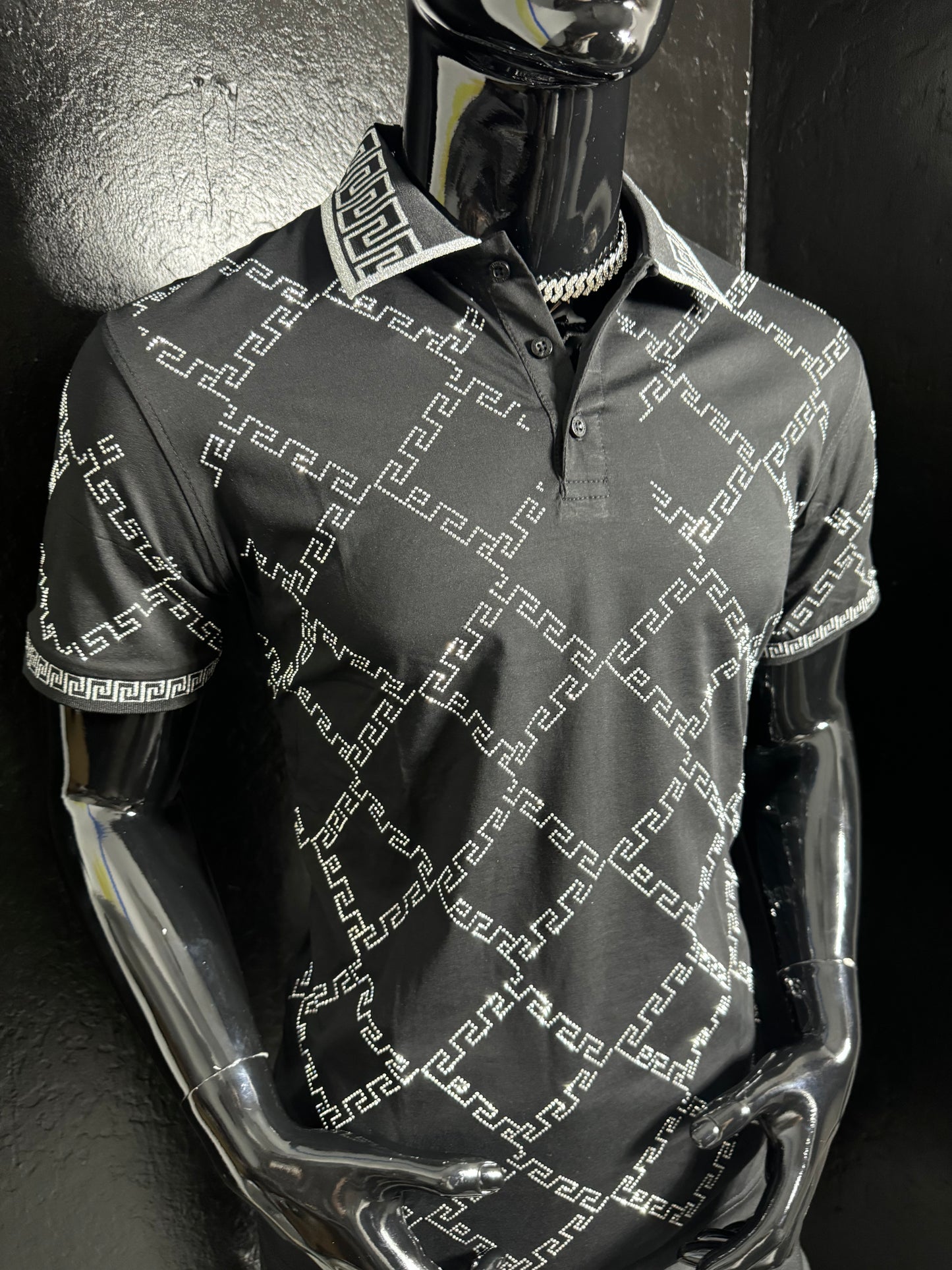 Galan Rhinestone Polo